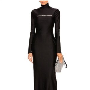 ALEXANDER WANG
Diamante Turtleneck Dress